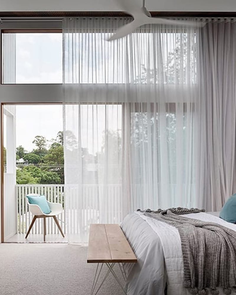 Sheer Curtains Wave Fold
