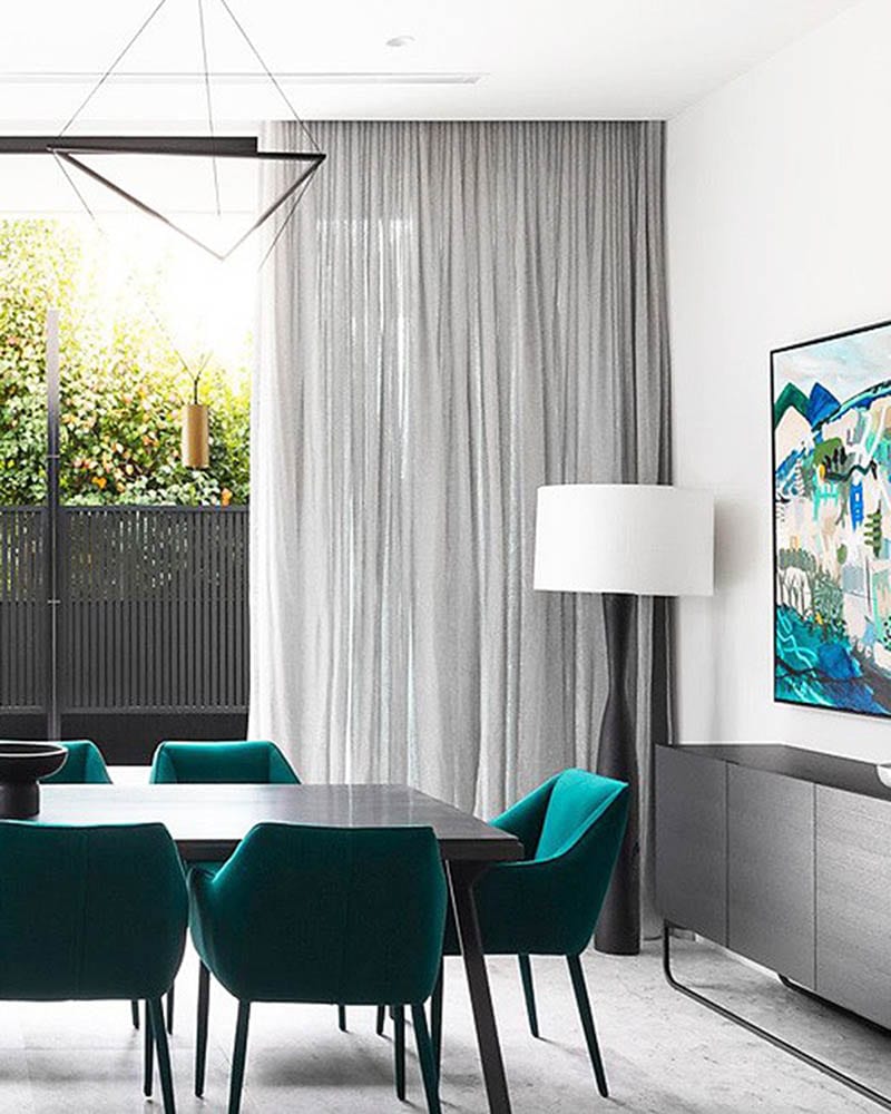 Wavefold Double Curtains