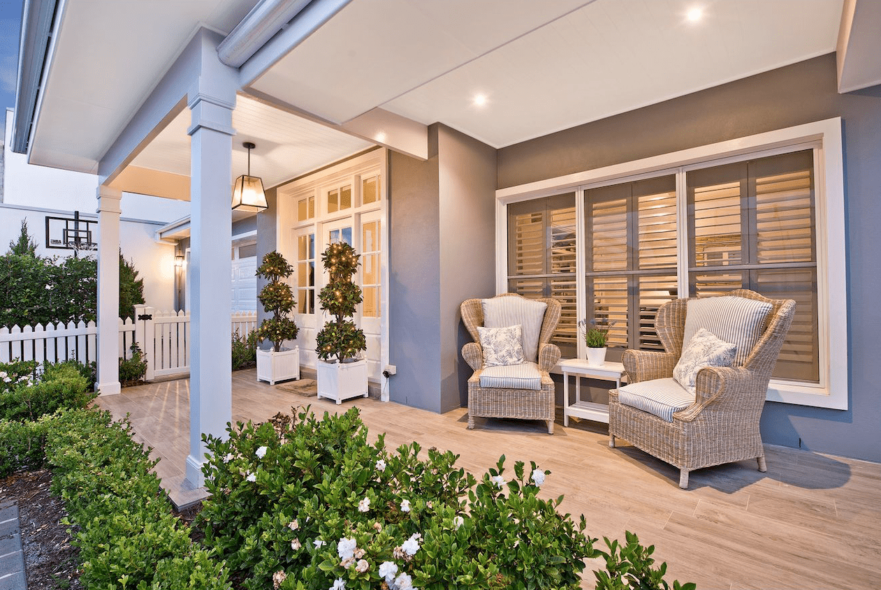 DIY Polymate plantation shutters — close-up detail