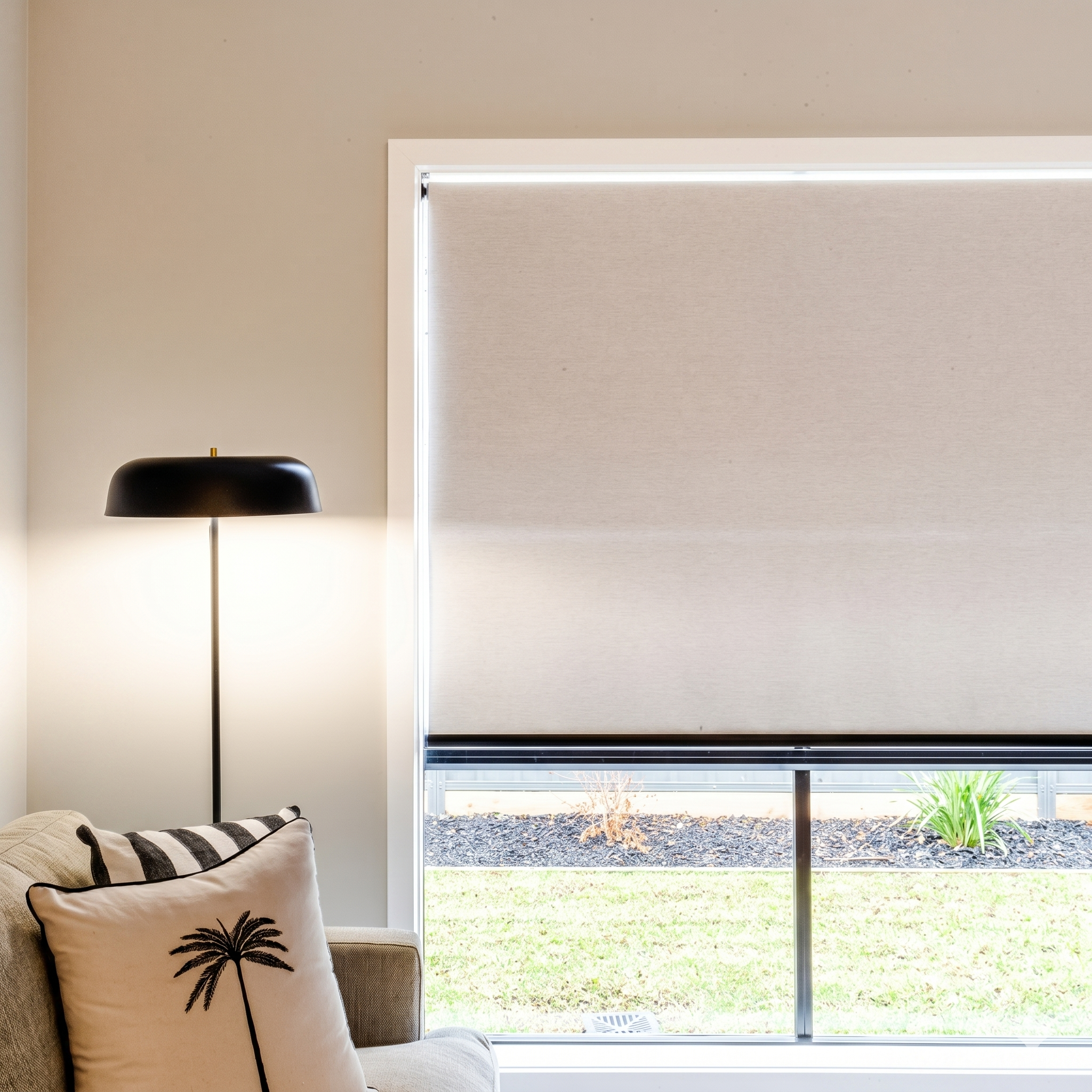Indoor Block Out Roller Blind Gold Coast Blinds and Shutters